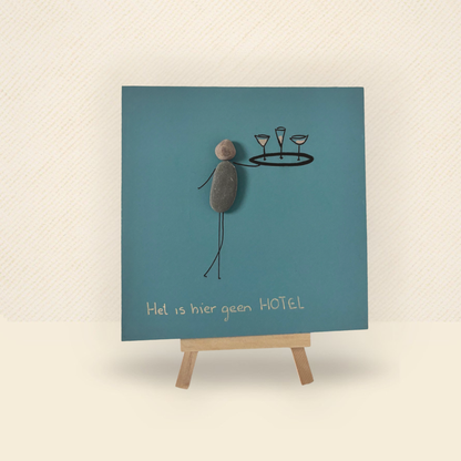 Het is hier geen hotel